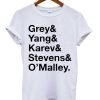 Grey Yang Karev T-shirt