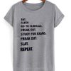 EAT SLEEP GO TSHIRT