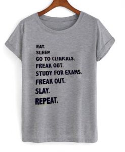 EAT SLEEP GO TSHIRT