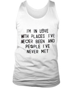 I’m in love tank top