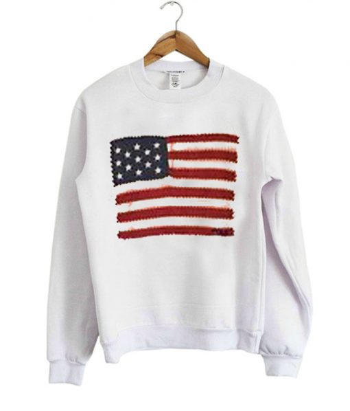 American Flag Sweatshirt