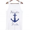 nauti bride Adult tank top