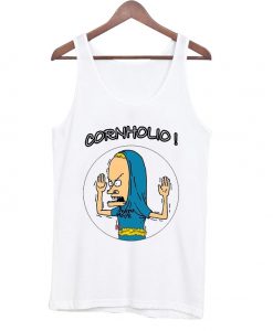 cornholio beavis and butt head tanktop