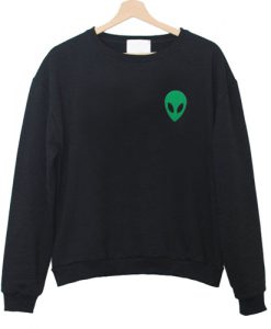 Alien Green Sweatshirt