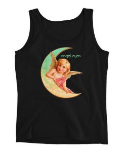 Angel Eyes Crescent Moon Tank Top