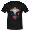 Boston Rock Band Classic Spaceship Distressed T Shirt