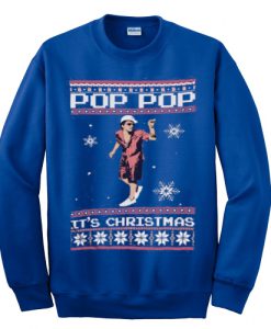 Bruno Mars Pop Pop It's Christmas Sweatshirt