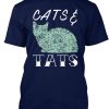 Cats Kitty Tats Tattoos T Shirt