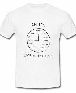 Coffee Clock T Shirt