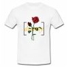 Destroy Red Rose T Shirt