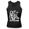 Eat LSD Pray To Satan Love No One Tank Top