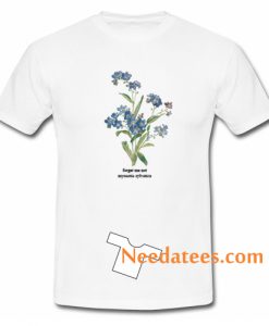 Forget Me Not Myosotis Sylvatica T Shirt