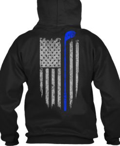 Golf USA Flag Hoodie Back