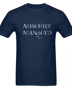 Harry Potter Mischief Managed T Shirt