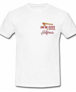 In N Out Burger California T Shirt