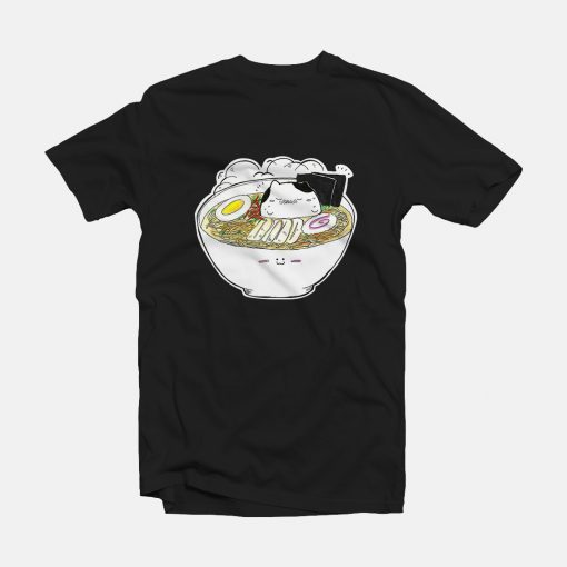 Japanese Ramen T Shirt Back