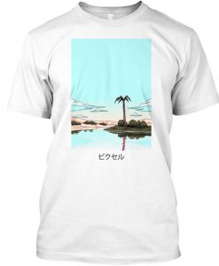 Lonely Palm Tree T Shirt