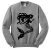 Mermaid Silhouette Sweatshirt