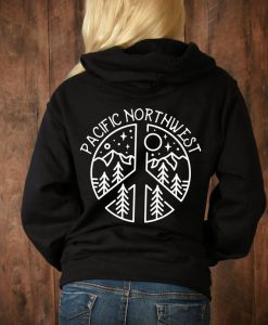 Pacific Northwest Hoodie Back