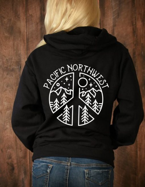 Pacific Northwest Hoodie Back