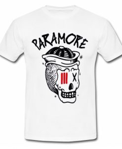 Paramore Skull T Shirt