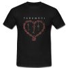 Paramore key heart T Shirt