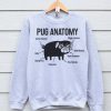 Pug, Pug Sweater, Pug Sweatshirt