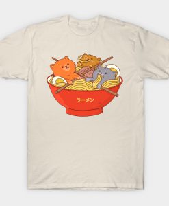 Ramen and cats T Shirt