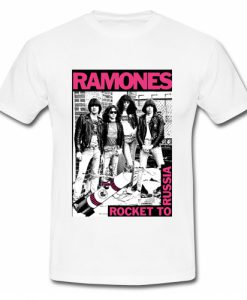 Ramones Rocket To Russia T Shirt