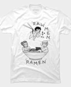 Raw Men Ramen T Shirt