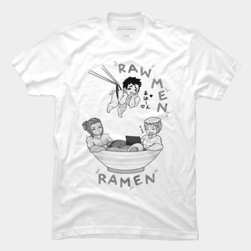 Raw Men Ramen T Shirt