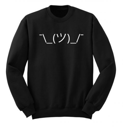 Shrug Emoji Sweatshirt