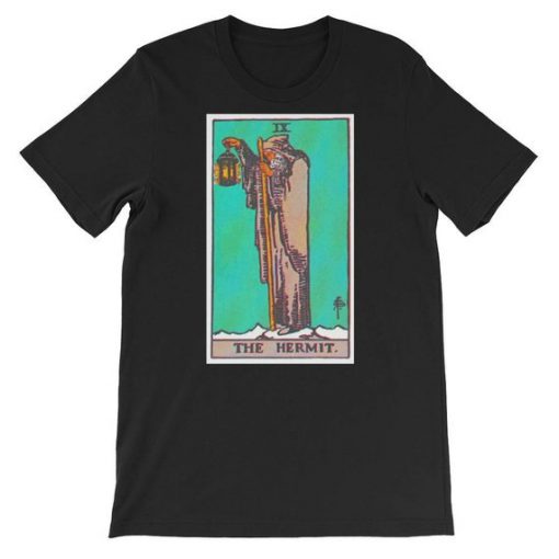 The Hermit Tarot Card T Shirt