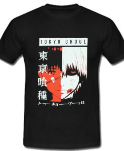 Tokyo Ghoul Split Face T Shirt