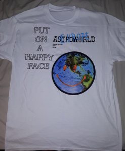 Travis Scott Europe Tshirt Astroworld Tshirt