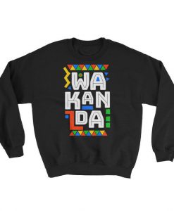 Wakanda tribal pattern sweatshirt