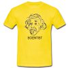 Albert Einstein Scientist T shirt