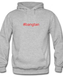 Bangtan Hoodie Grey