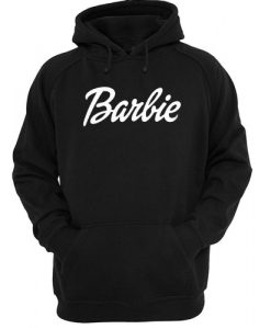 Barbie Logo Hoodie Black