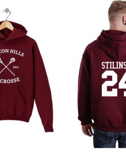 Beacon Hills Lacrose Stilinski 24 Hoodie Twoside