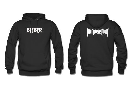 Bieber Purpose Tour Hoodie Twoside