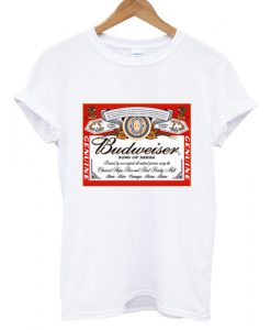 Budweiser King of Beers Tshirt