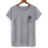 Cat Pocket T shirt