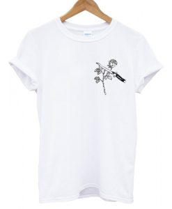 Dagger and Rose T shirt