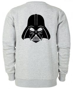 Darth Vader Mask Sweatshirt Back