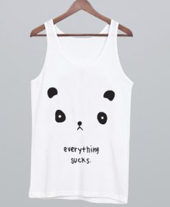 Everything Sucks Panda Tank Top