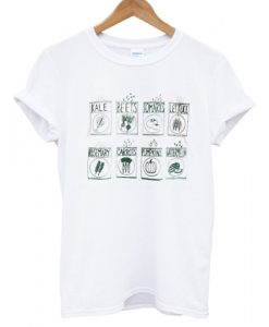 Garden Seeds Screen Printed T Shirt