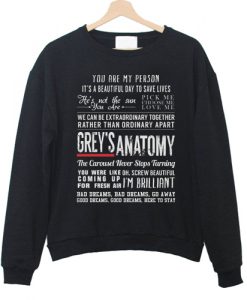 Grey's Anatomy Sweatshirt