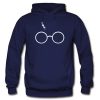 HARRY POTTER INSPIRED GLASSES AND LIGHTNING HOODIE