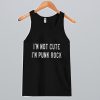 I'm Not Cute I'm Punk Rock Tank Top